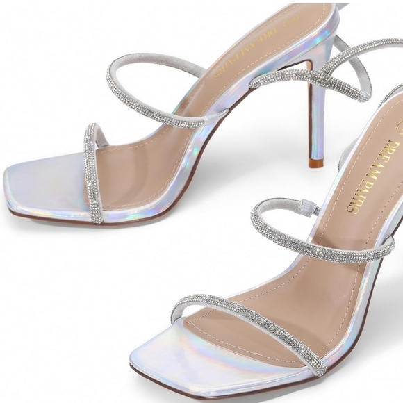 Embellished Strappy Sandals - Picture 2 of 7